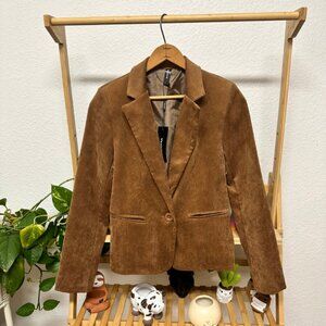 Brown Corduroy Jacket Size Small